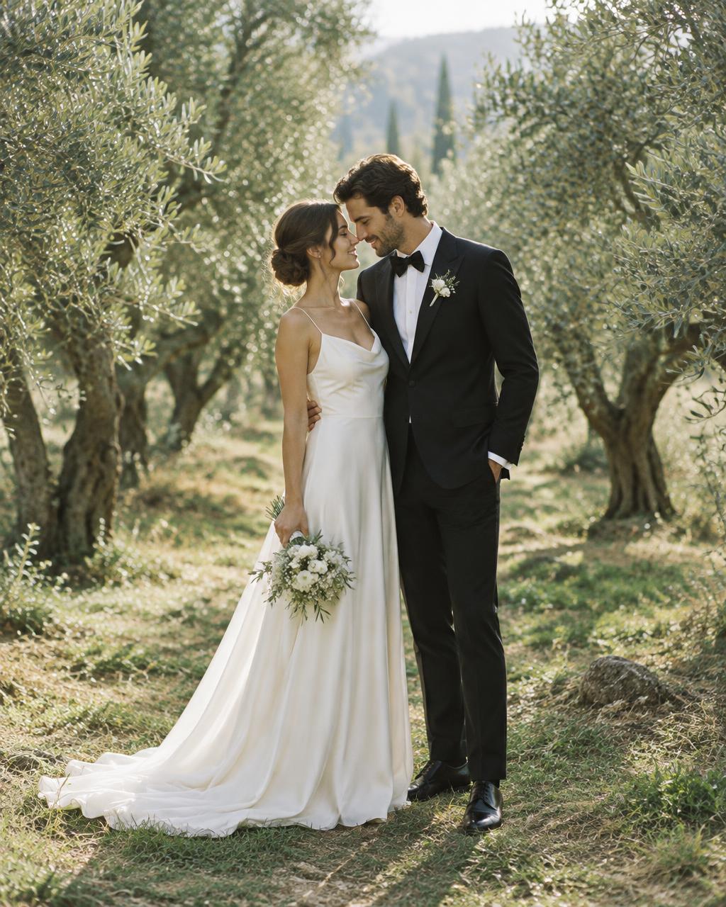 Wedding invitation website preview